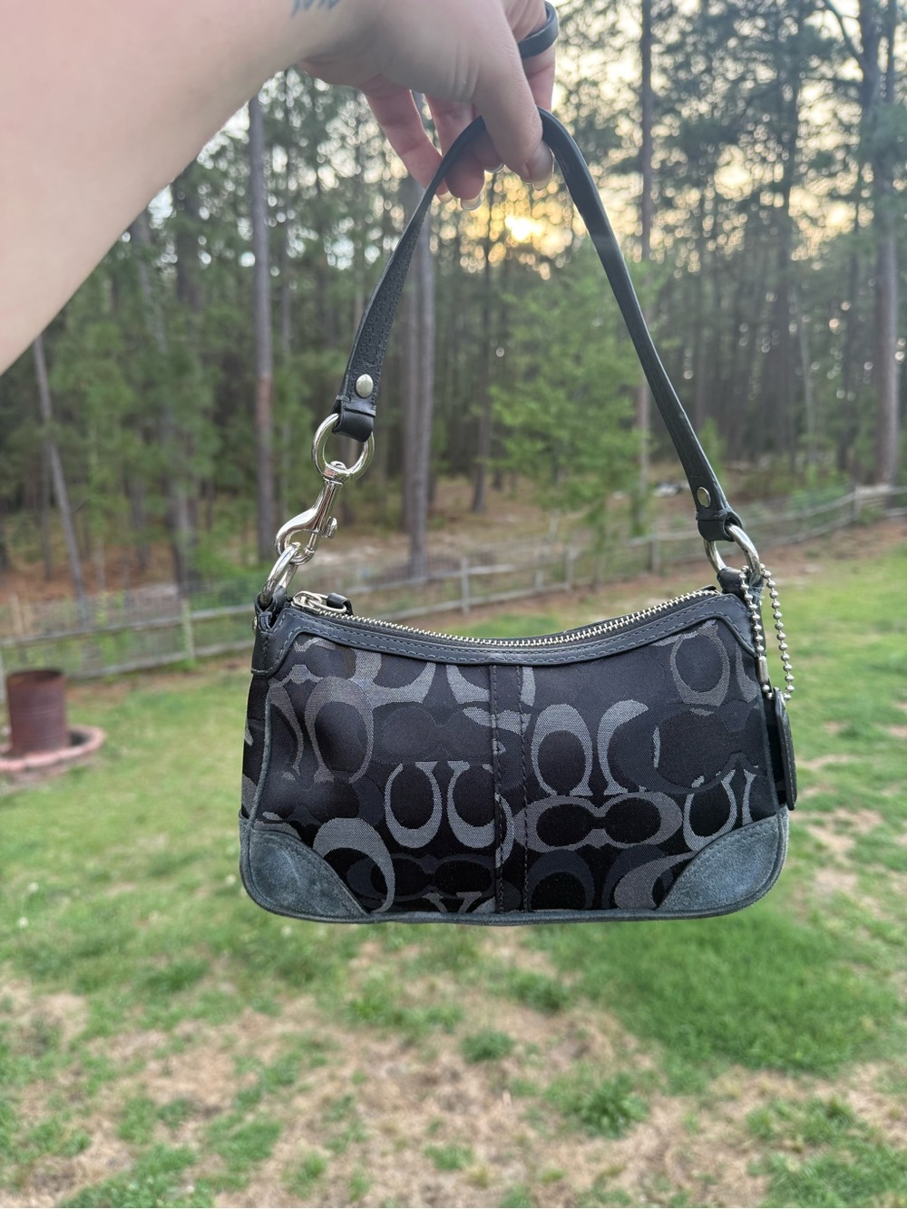 Coach Chelsea Signature Demi Baguette